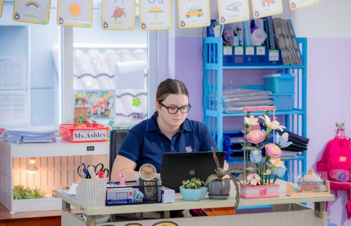 Ms Ashley Class P1 AVE academy nha trang